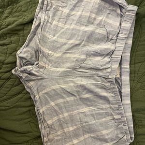 The Prairie by Rachel Ashwell Striped Linen Shorts